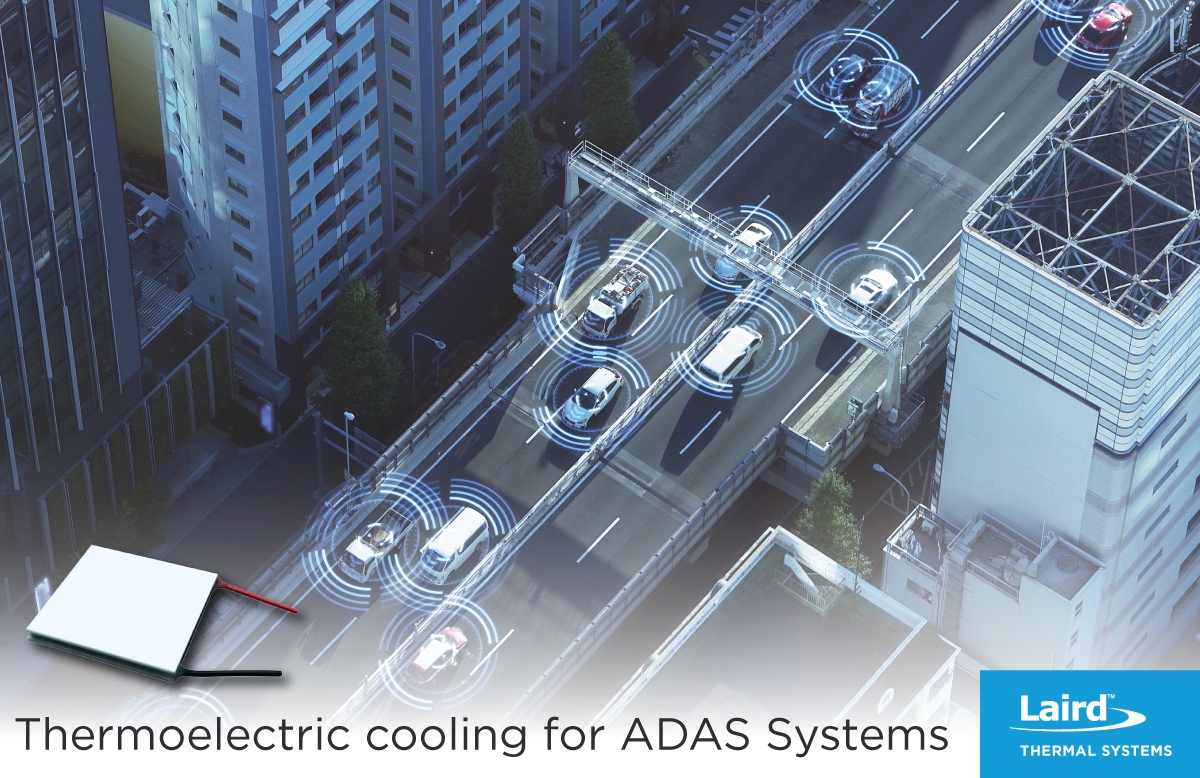 High-Temp Thermoelectric Coolers Cool Optical Sensors in ADAS